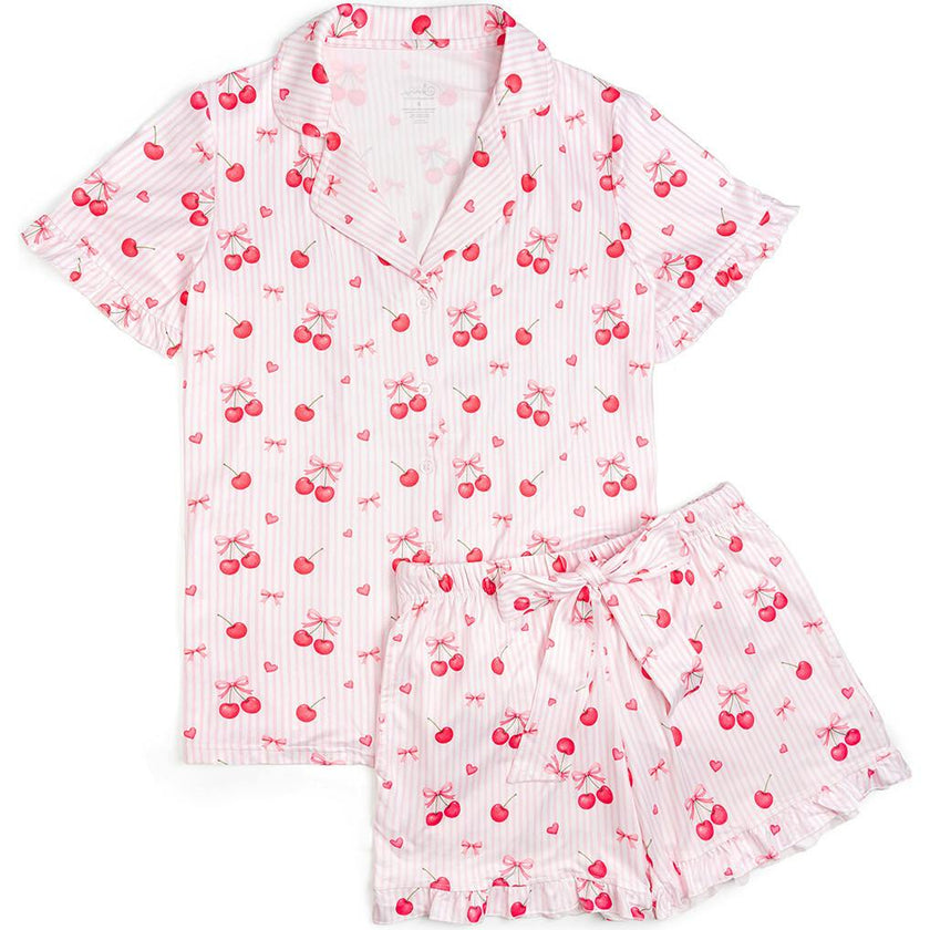 Cherry Bows Women's Lounge Set