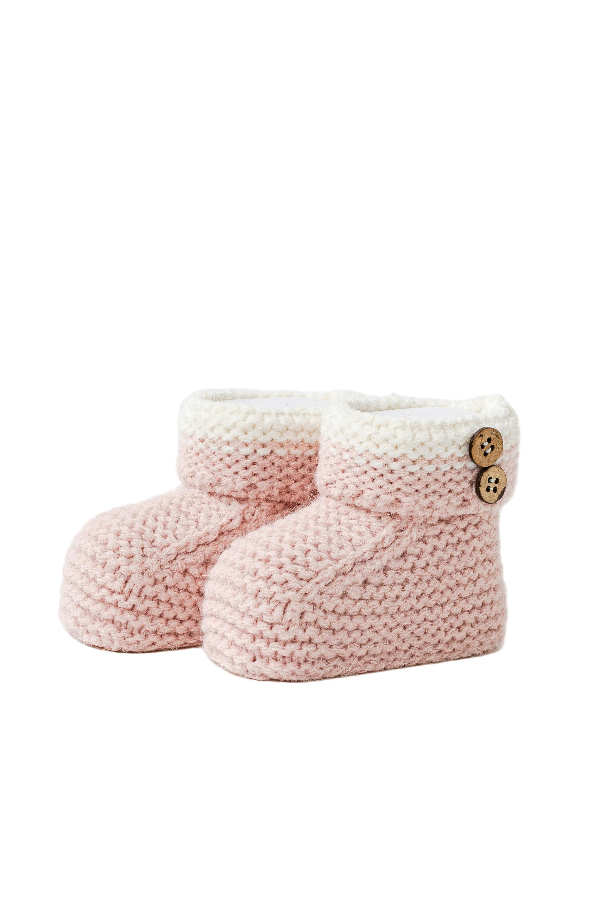 Cozy Button Booties