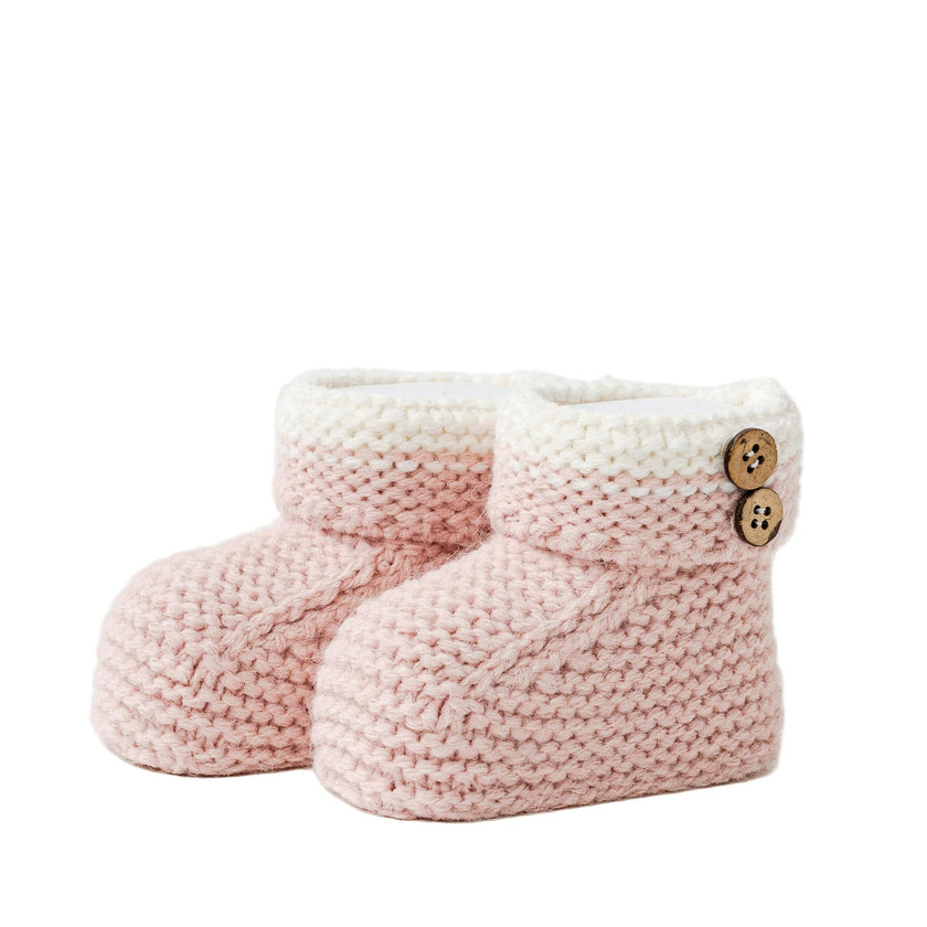 Cozy Button Booties