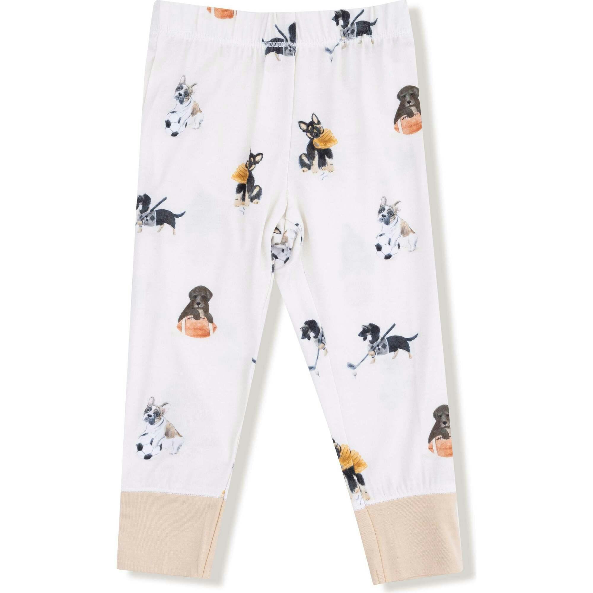 Sporty Puppies - Long Sleeve Loungewear Set