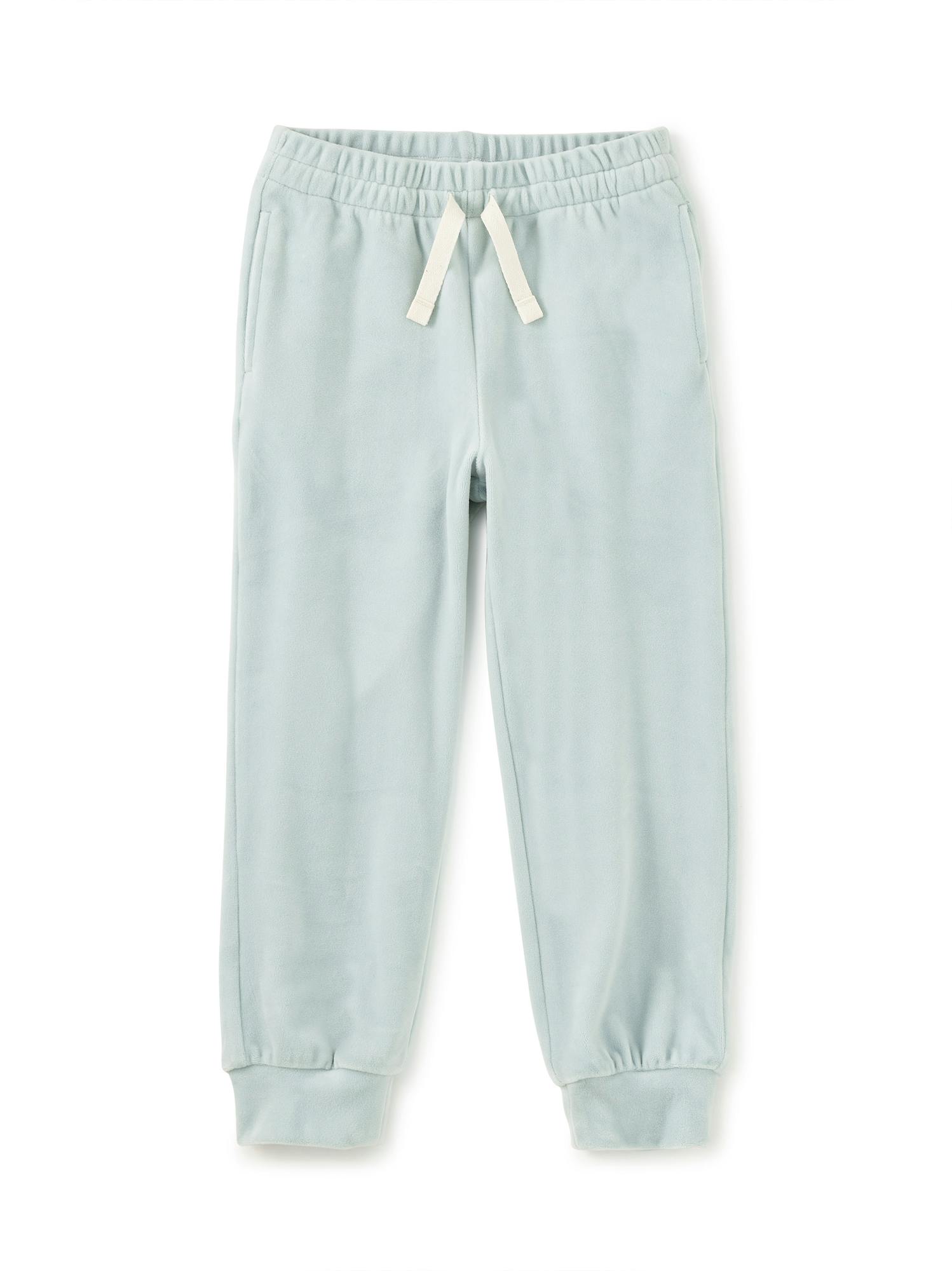 Easy Fit Very Velour Joggers, Blue Fog