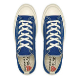 Blue Converse Low Top Sneakers