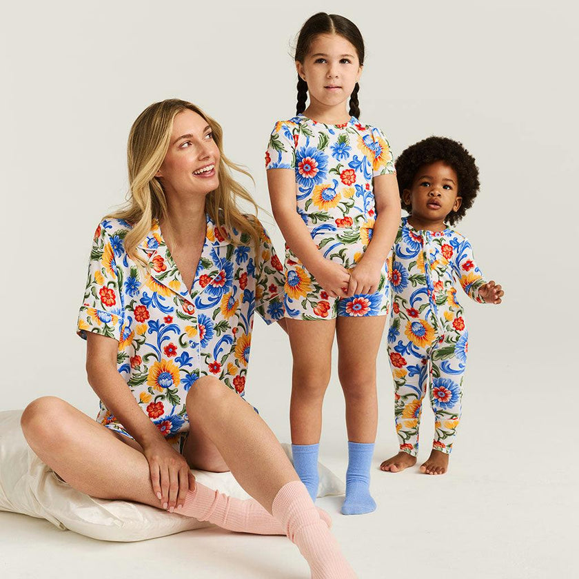 Fiore Italiani Classic Pajama Short Set