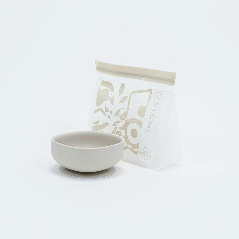 Silicone Rounded Square Grip Bowl