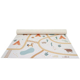 Vinyl Print Rectangular Play Rug