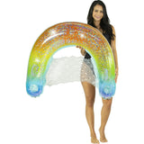 Rainbow Collection Glitter Large Sun Chair Rainbow Haze