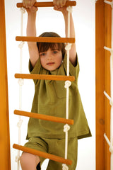 Hawthorn Outdoor Climber Playset | Bars