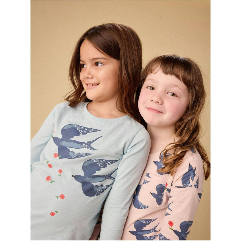 Magpies Graphic Tee, Blue