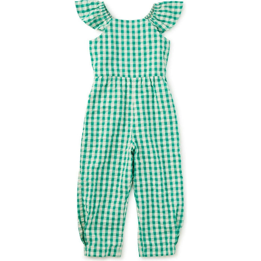 Flutter Strap Jumpsuit, Green