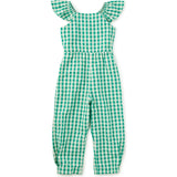 Flutter Strap Jumpsuit, Green