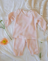 Tie-dye Set in Baby Pink
