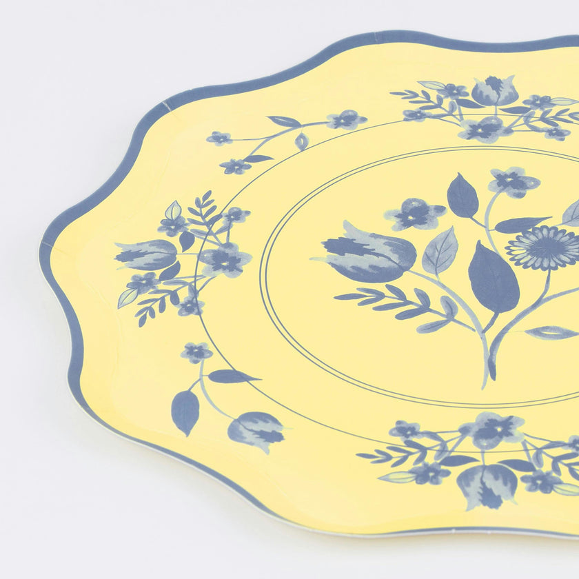 Vintage Botanical Side Plates