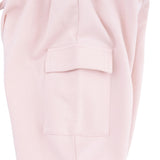 Solid Veiled Pink - Fashion Cargo Pants