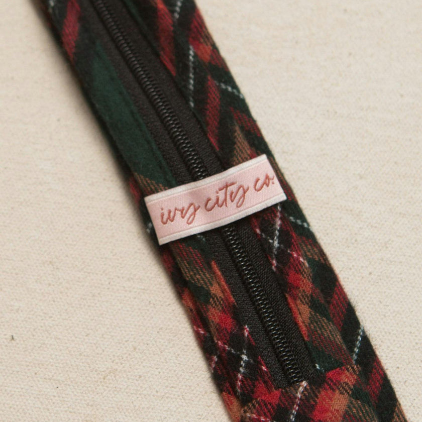 Ties in Evergreen Plaid
