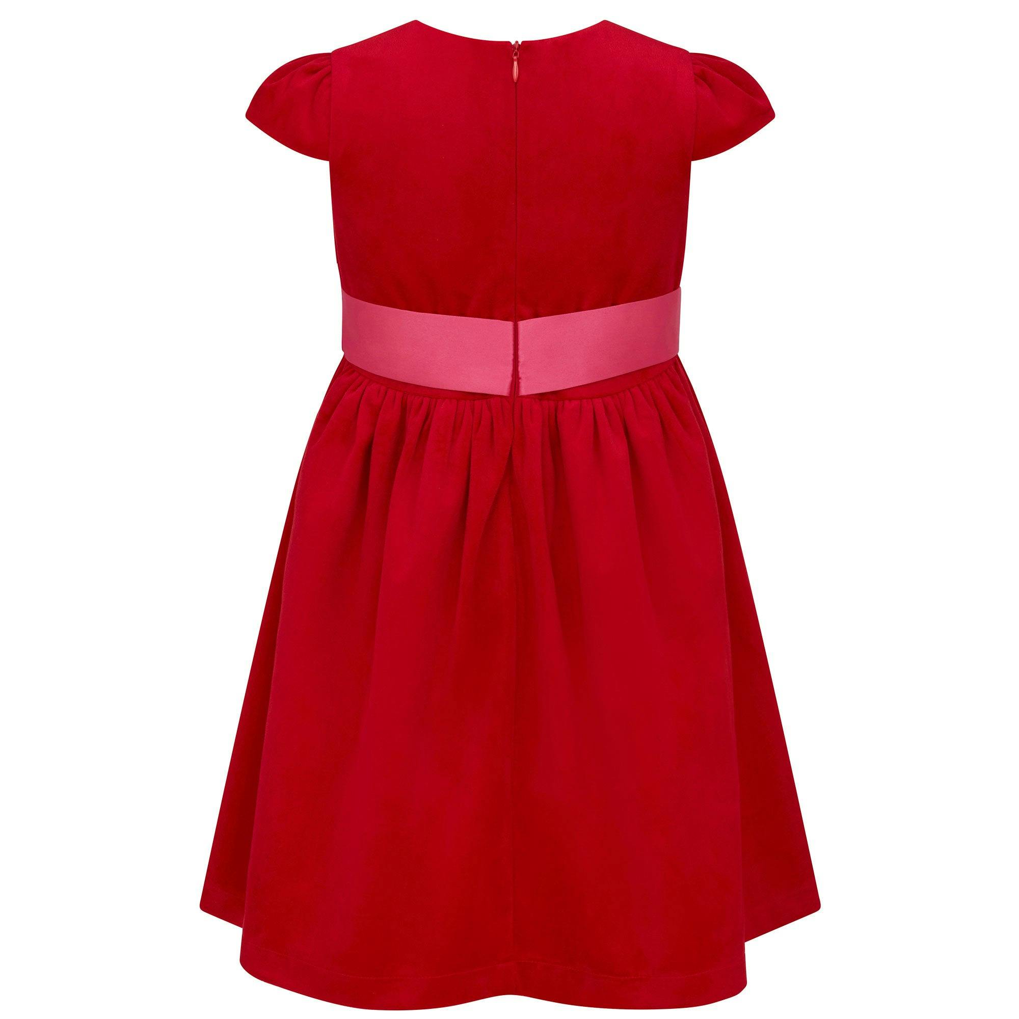 Lilibet Velvet & Satin Party Dress
