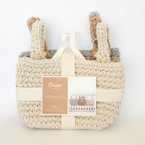 Charlie Farmhouse Hanging Storage Bin Trio