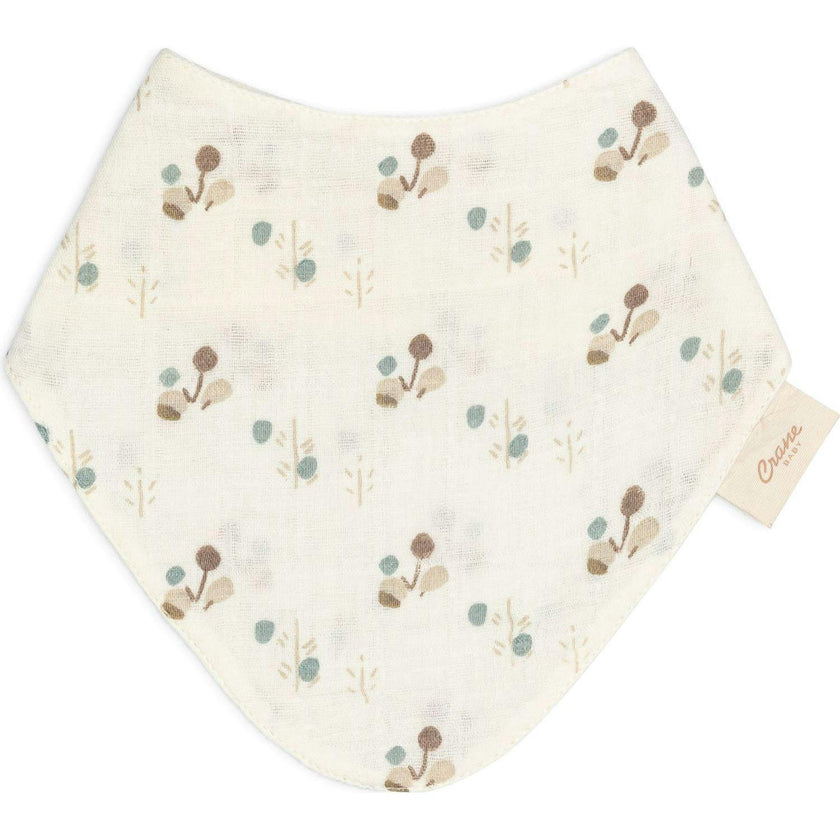 Organic Cotton 3-Piece Poppy Bib Set
