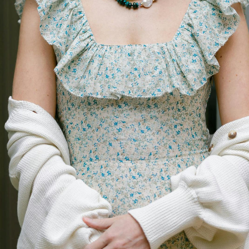 Iris Dress in English Garden