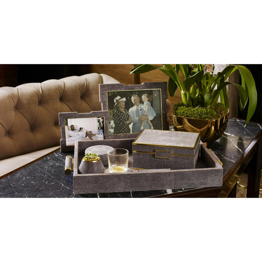 Classic Shagreen Serving Tray