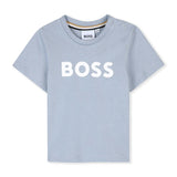 Light Blue BOSS Logo T-Shirt