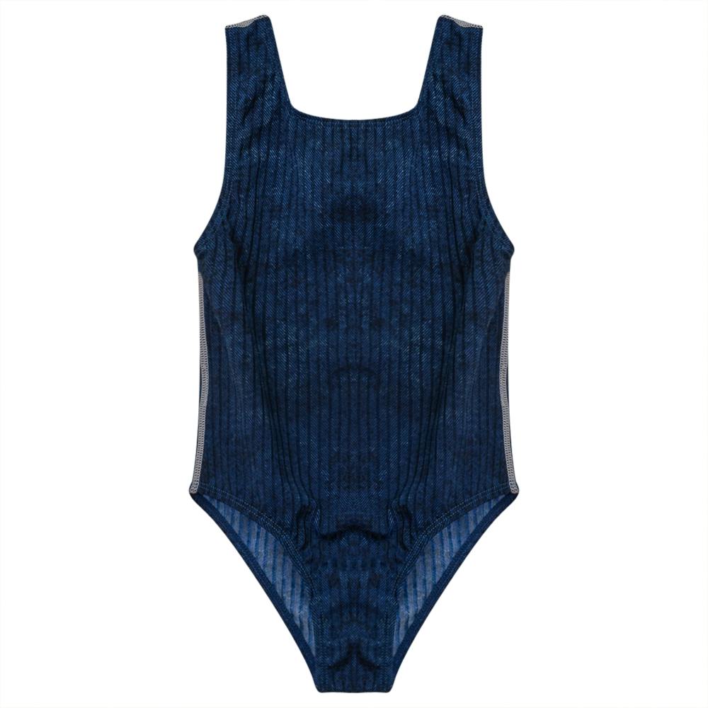 Rib Spandex Swimsuit