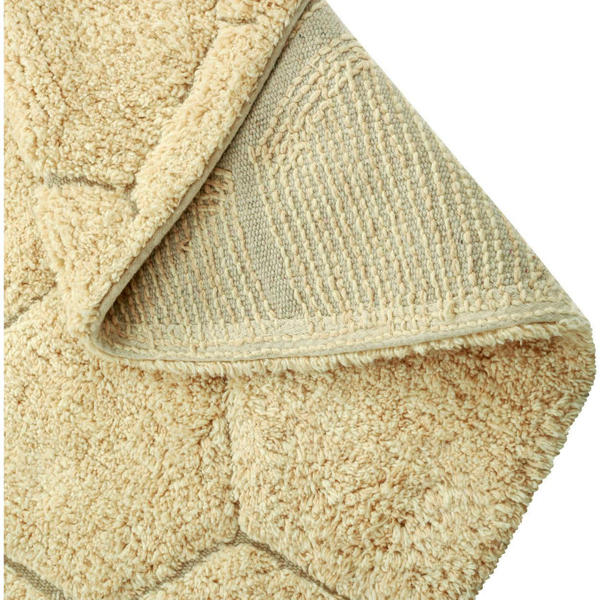 Washable Rug Round Honeycomb - 4' 7"