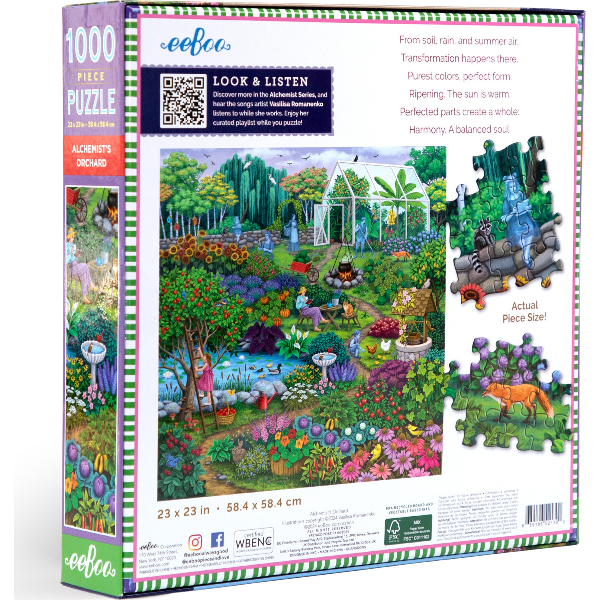 Piece&Love: Alchemist's Orchard - 1000 pc Puzzle