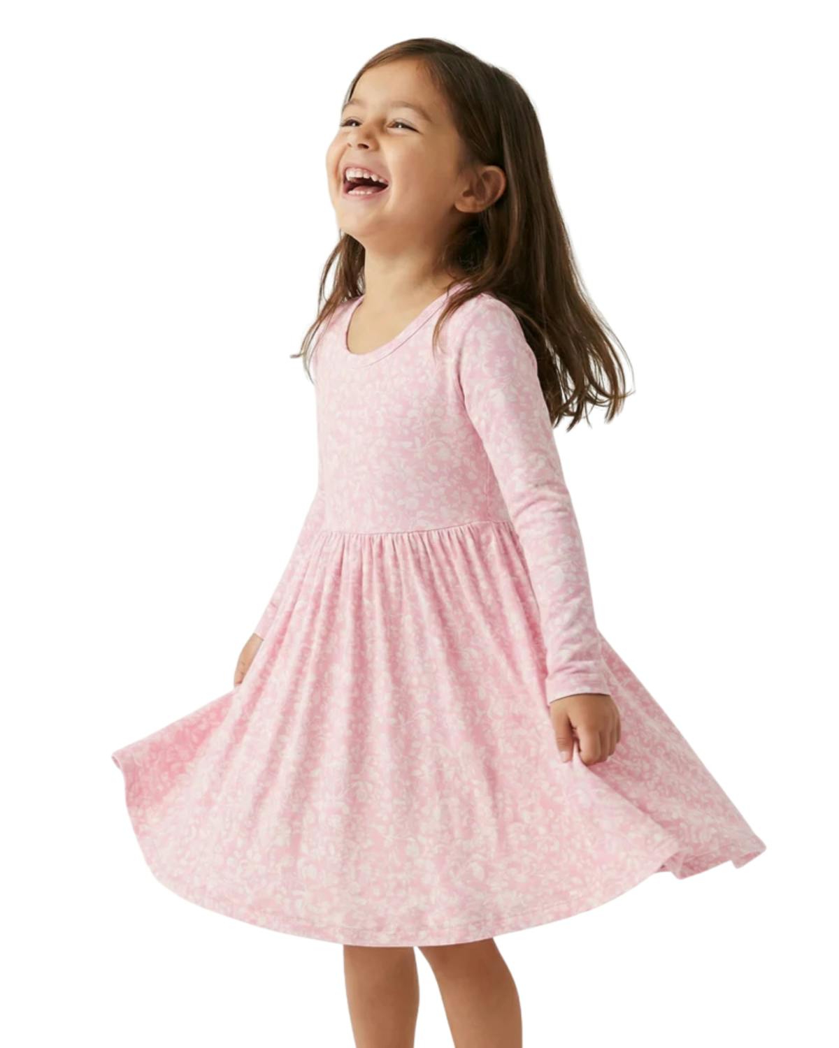 Petite Fleur Bamboo Twirl Dress