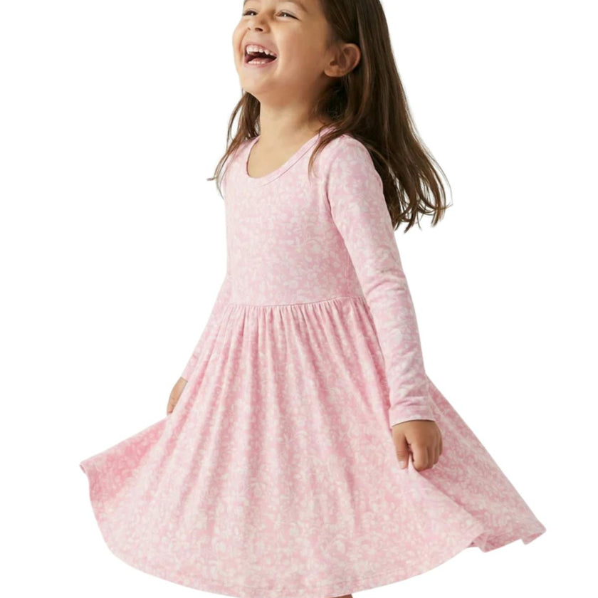 Petite Fleur Bamboo Twirl Dress