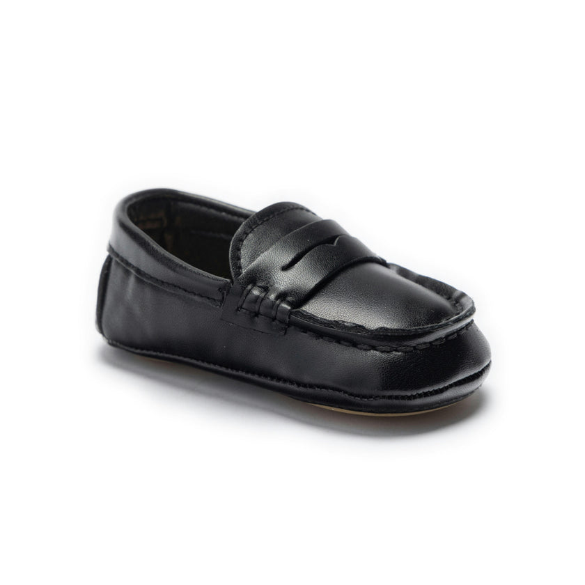 Black Loafer Baby Shoes