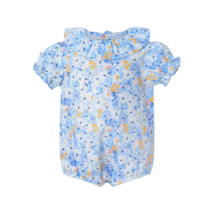 Blue Daisy Frill Bubble