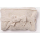 Fuzzy Waist Tie Hooded Robe