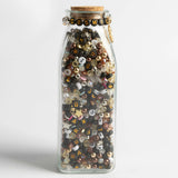 Milk Bottle Cosmic Core Celestial Vibes Moody Dark Letter Bead DIY Kit