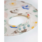 House Print Waterproof Pocket Bib