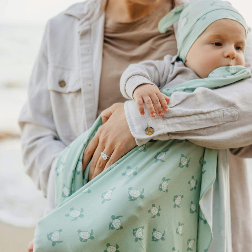 Knit Swaddle Blanket - Wade
