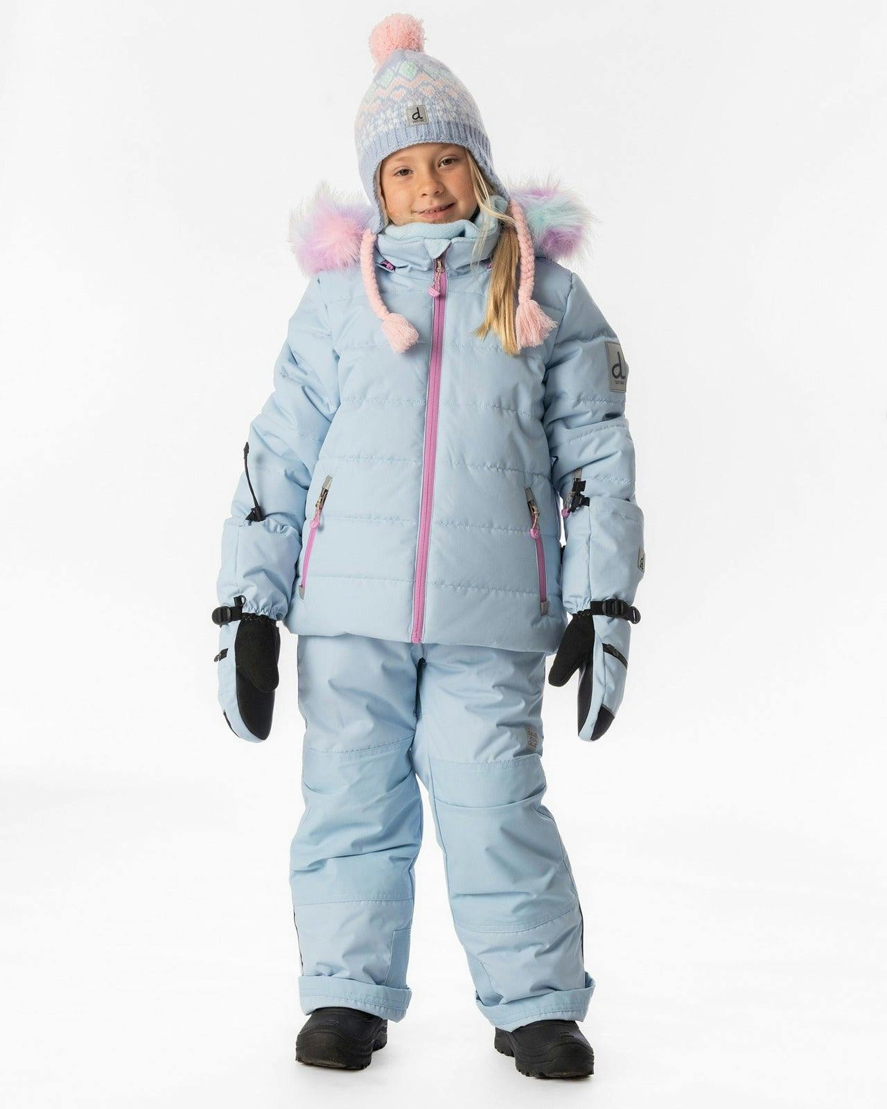 Two Piece Play Snowsuit Light Blue