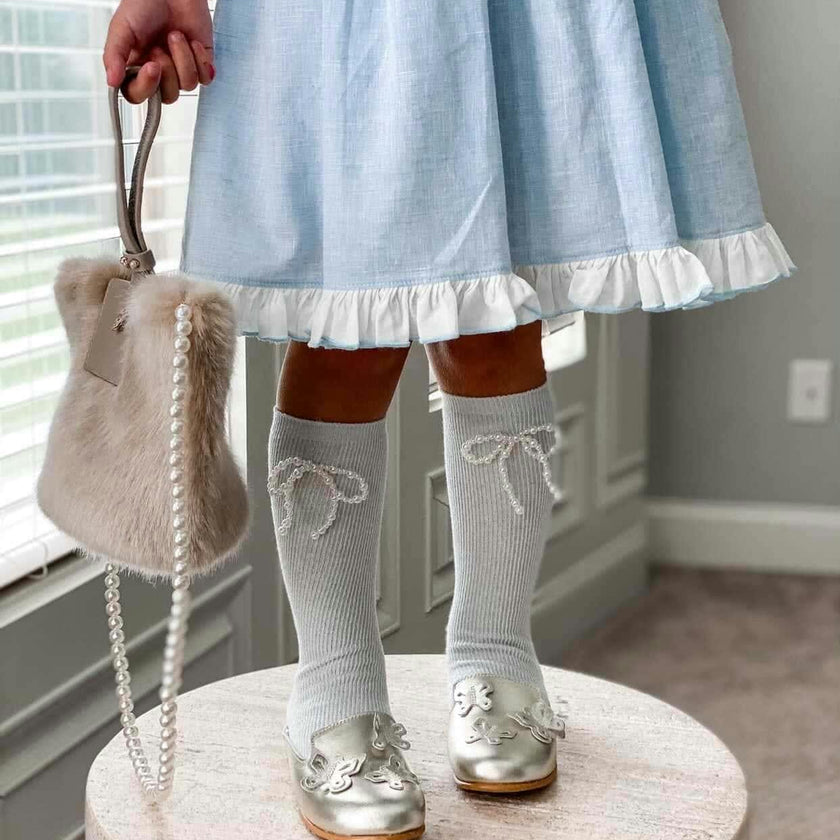Perla Shimmer Socks