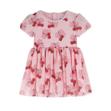 Cherry Bows Tulle Dress