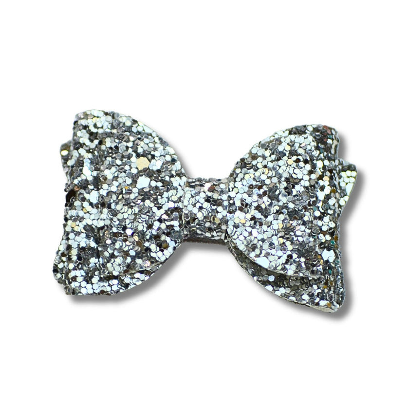 Festive Bow Hair Clips