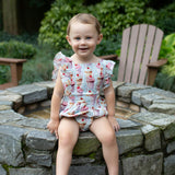 Bubble Romper in Milkshakes
