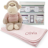Personalized Morris Soft Toy With Snuggle Wrap