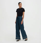 The Maxime Pant - Juniper Foulard