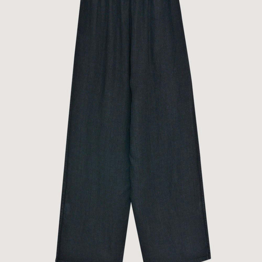 Melissa Woman Pant Palazzo Midnight Black