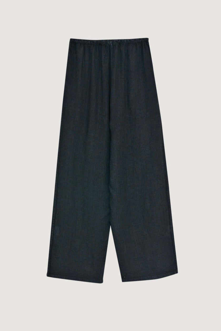 Melissa Woman Pant Palazzo Midnight Black