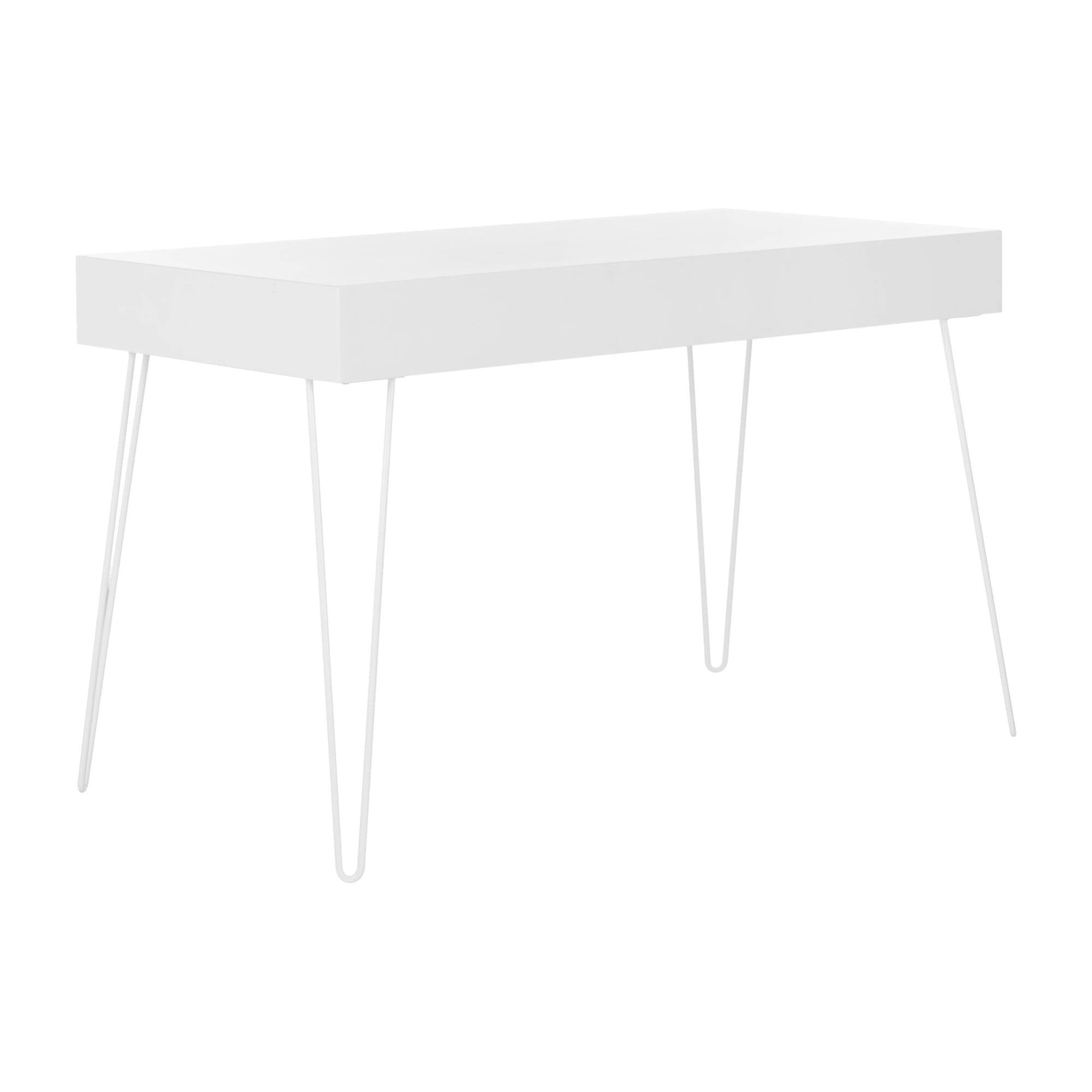 Cade Mid-Century Retro Two-Drawer Desk