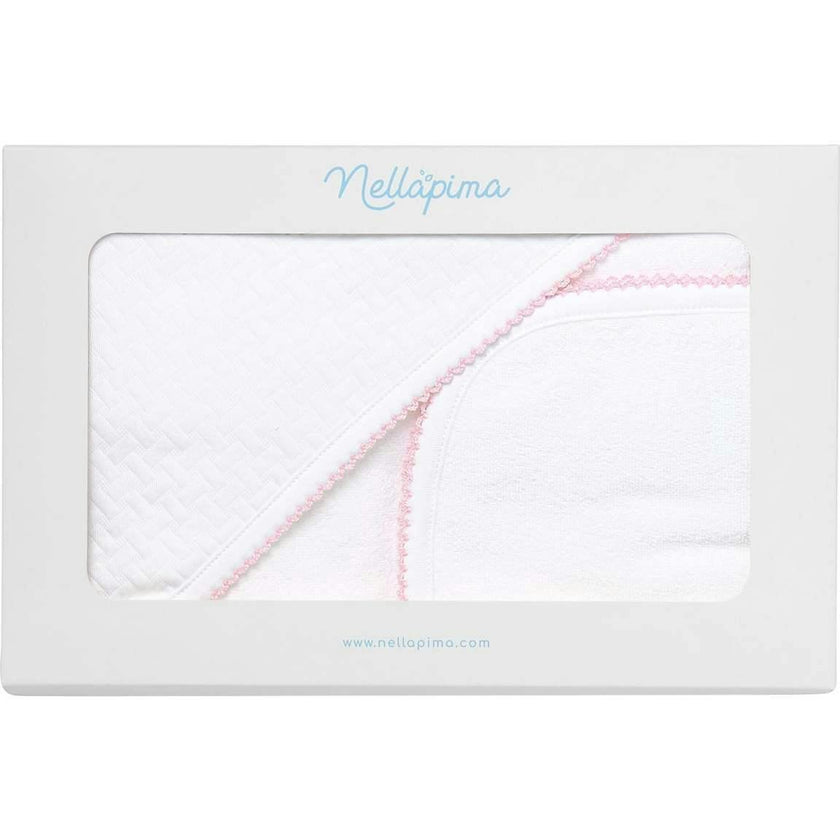 Basket Weave Hooded Baby Towel