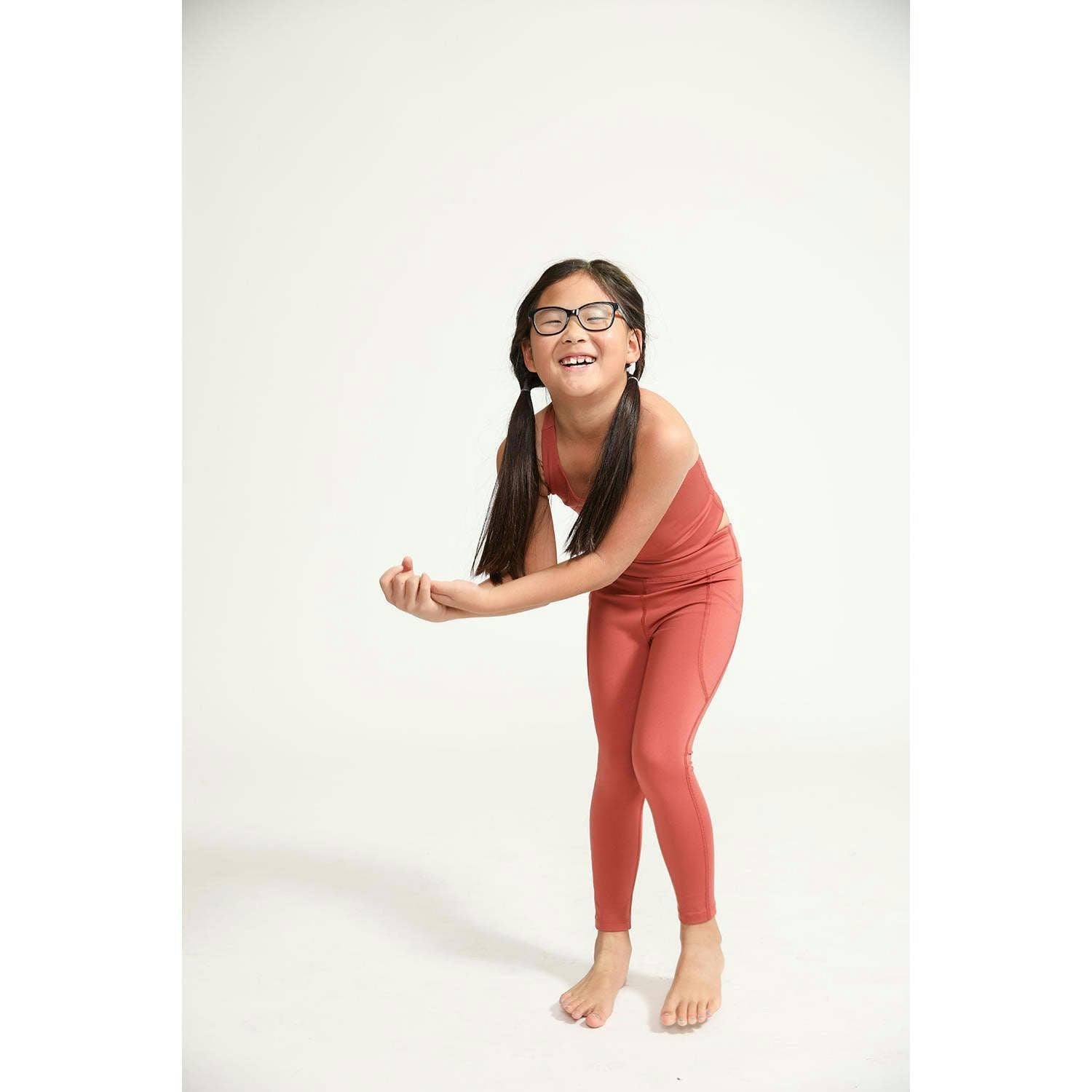 All Day Leggings, Red