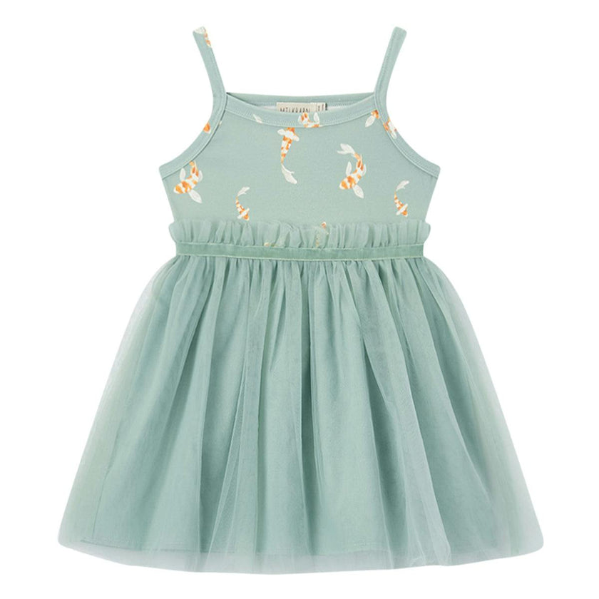 Swimming Koi Cotton Stretch Ballet Dress