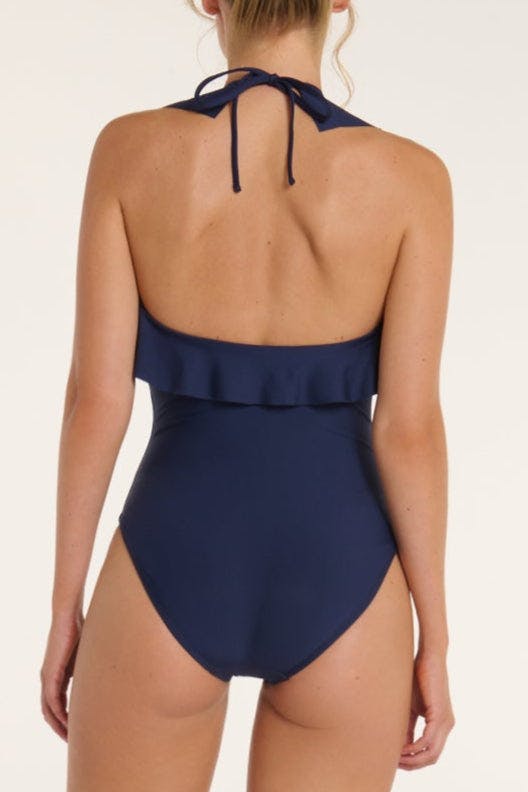 Marcela One-Piece Swimsuit in Midnight Navy