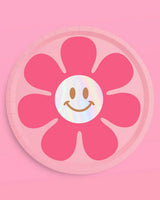 Totally Groovy Plates - 24 foil paper plates